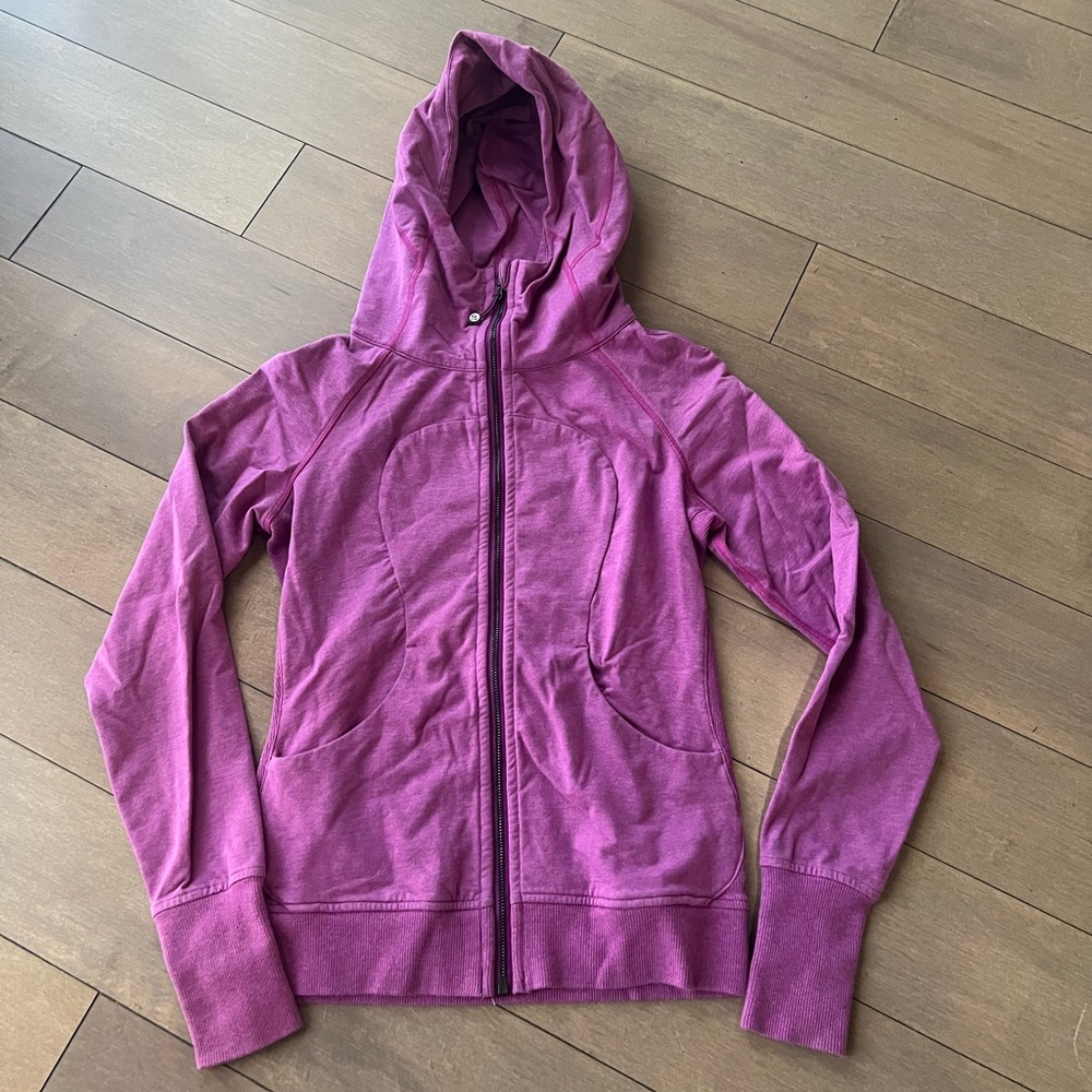 Lululemon Scuba Hoodie Pink Purple Sz 6 Only worn a few times